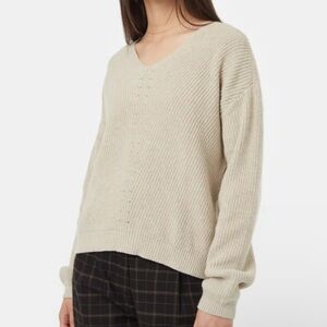 🇨🇦 Like New Tentree Highline V-Neck Sweater